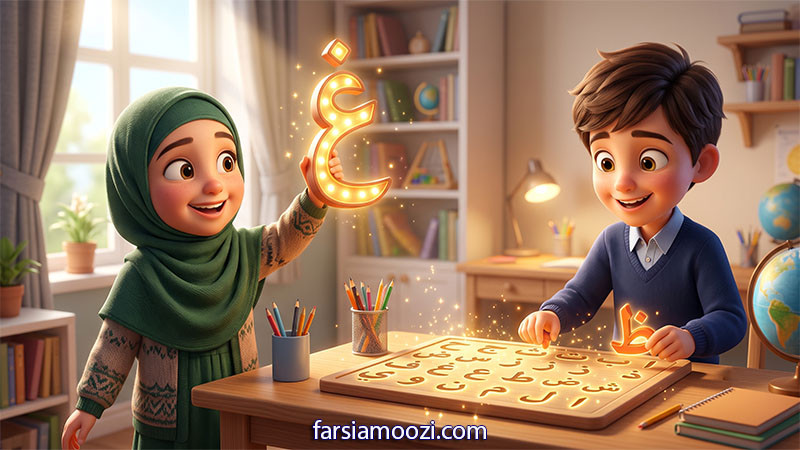 الفبای فارسی ۳
